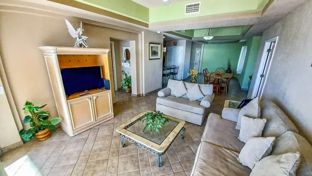 Spectacular 2 Bedroom Condo on Sandy Beach at Las Palmas Resort B-605 2 Condo by RedAwning