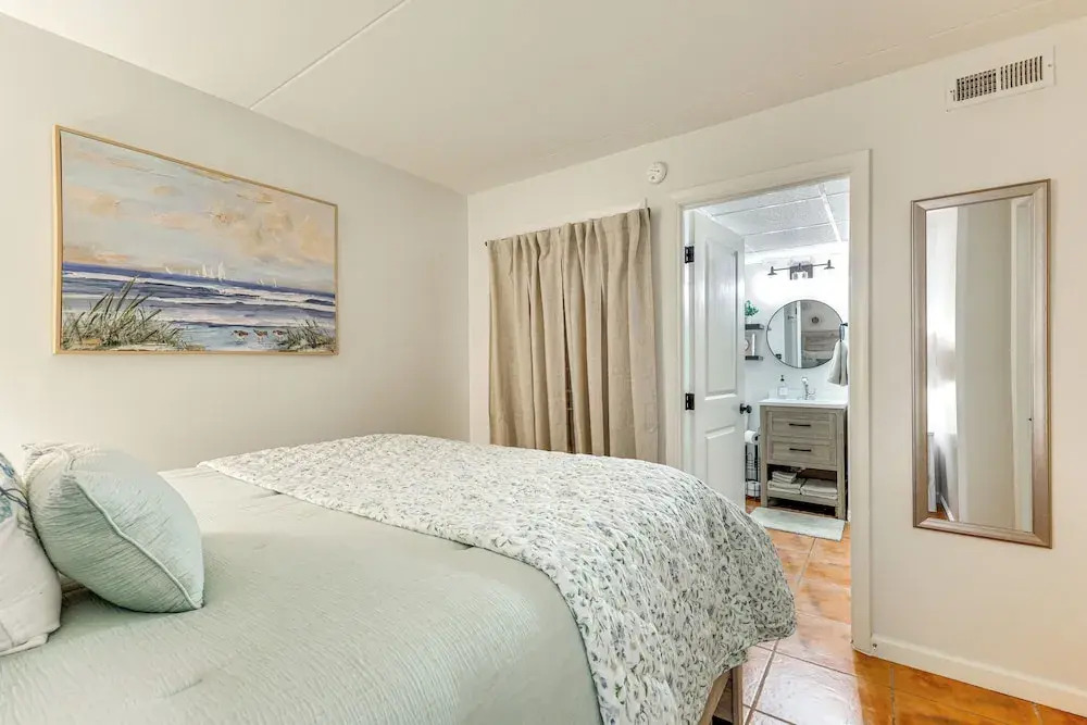 Carolina Beach Condo w/ Marina View, on Boardwalk