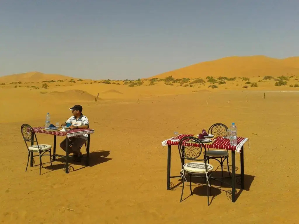 Night Desert Camp