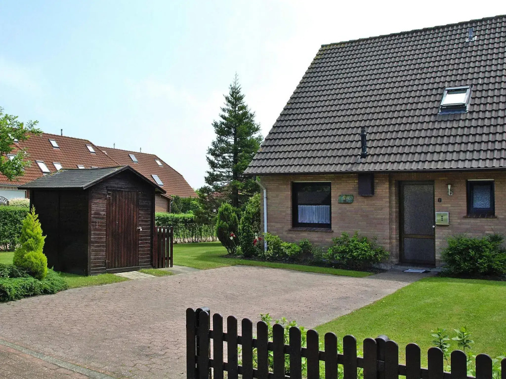 Ferienhaus mit Garten in Nessmersiel