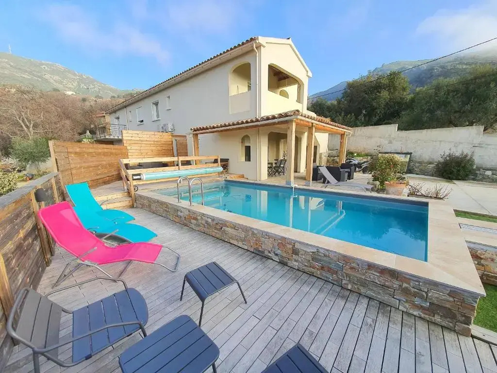 Appartement Piovanacce - T3 avec pisicne privée 10min de Saint-Florent