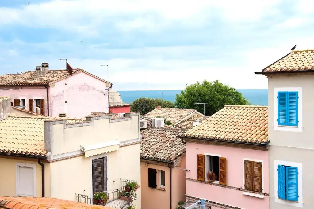 N216 - Numana, Cielo-Terra Nei Vicoli a 200mt Dal Mare