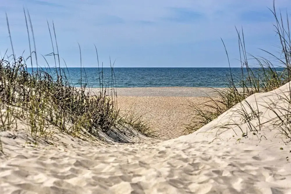 Walk to Beach: Ocean-view Atlantic Beach Condo!