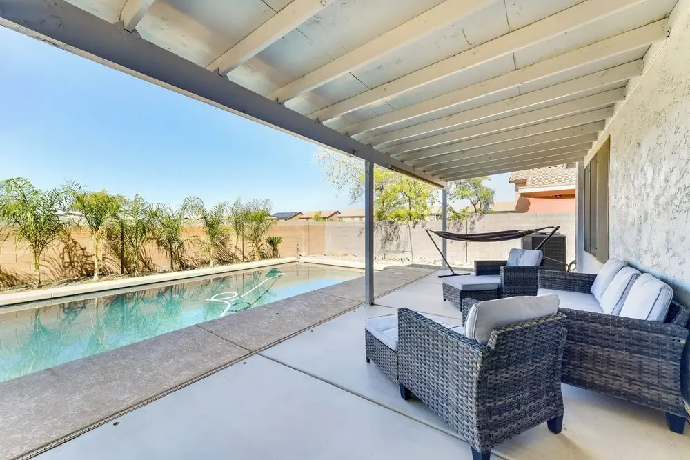 Group Getaway w/ Pool & Patio in San Tan Valley