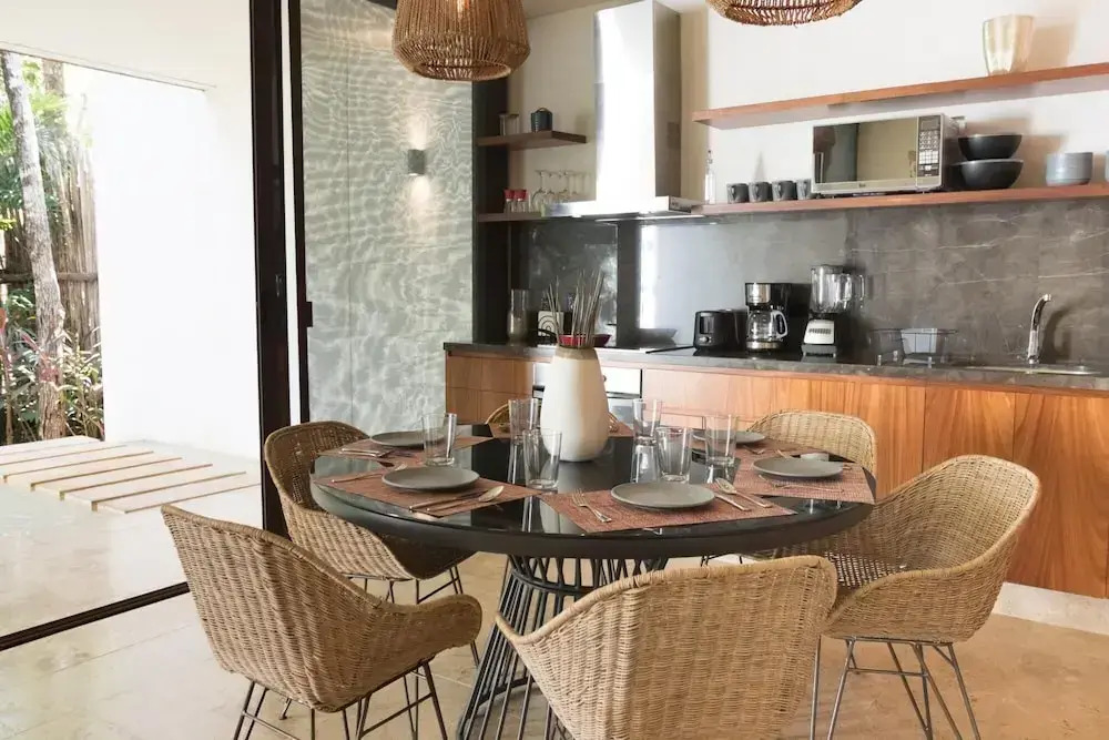Luxurious Lovely 2BR Apartment Luum Zama Private Pool Garden Terrace Nice Amenities