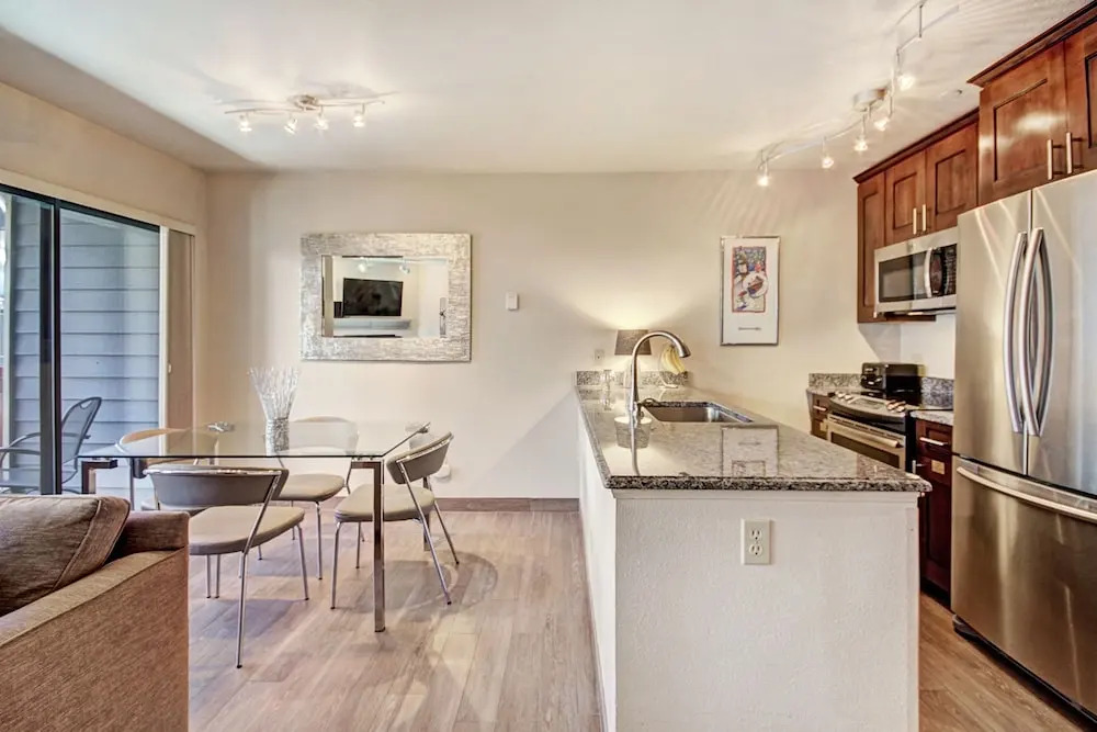 Luminous 2br 2ba - Upscale + Steps To Snowy Fun + Main St 2 Bedroom Condo by RedAwning