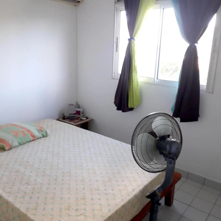 Appartement de 2 chambres avec jardin clos a Le Moule a 1 km de la plage