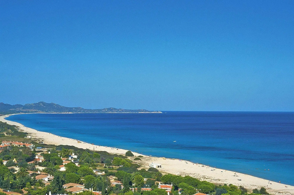 Villa on Costa Rei near Sandy Beach