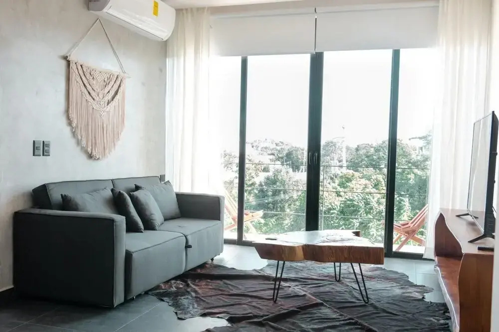Boho-style Luxury Apartment La Veleta Balcony Rooftop Pool Lounge Area Nice Amenities