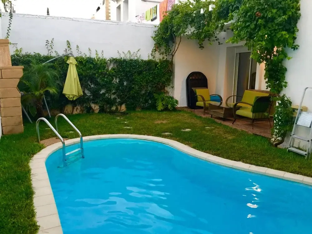 Villa With 4 Bedrooms in Dar Bouazza, Tamaris, With Private Pool and Enclosed Garden Near the Beach