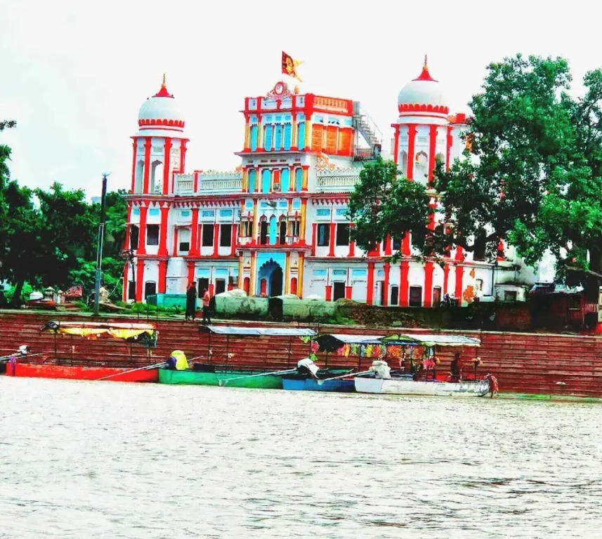 Saryu River view- Kanchan bhawan