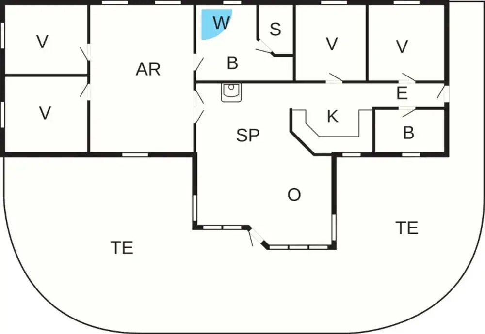 10 person holiday home in Ålbæk-By Traum