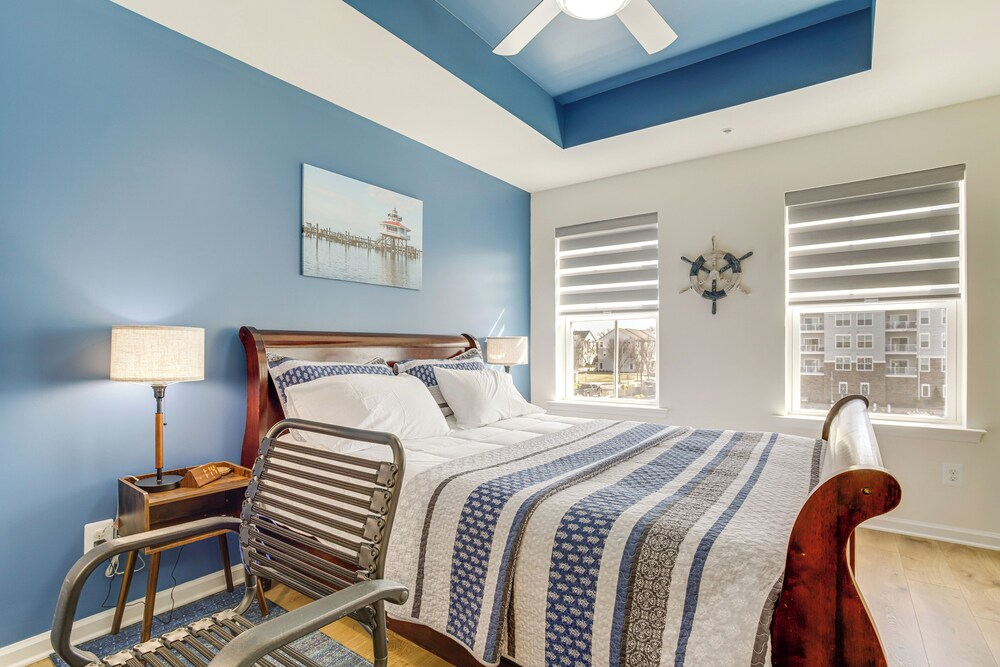 Walk to Dtwn: Waterfront Eastern Shore Townhome