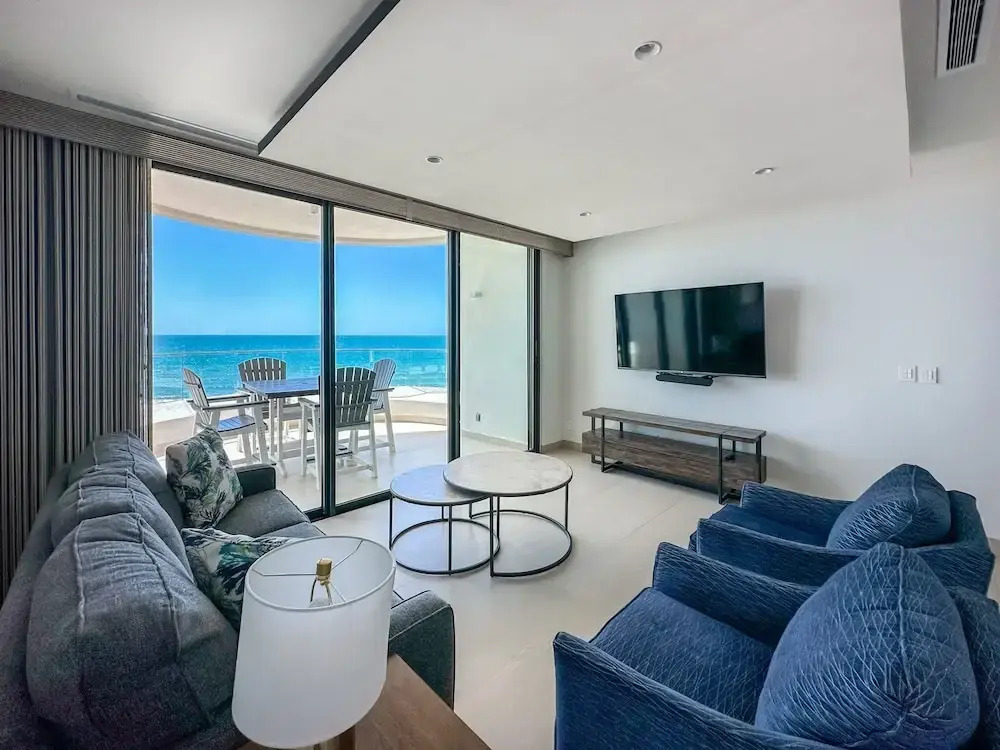 Brand-new Modern 2BR Gem on Iconic Sandy Beach