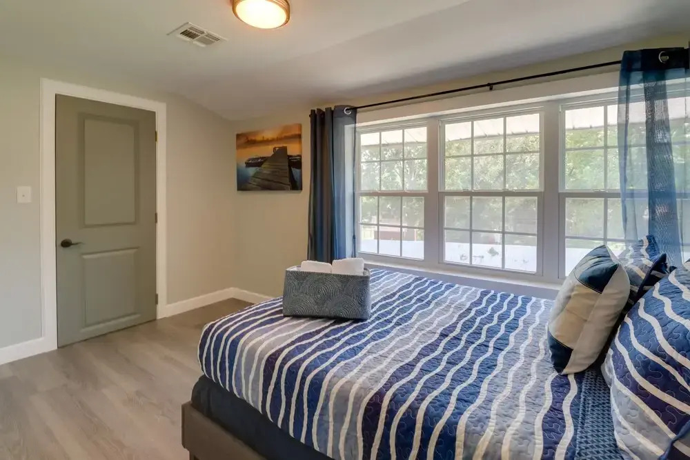 Spacious Yard, Games & Fire Pit: Grove Home Rental