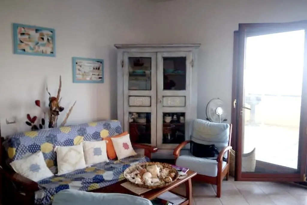 3 bedrooms villa at Magomadas 10 m away from the beach with sea view terrace and wifi