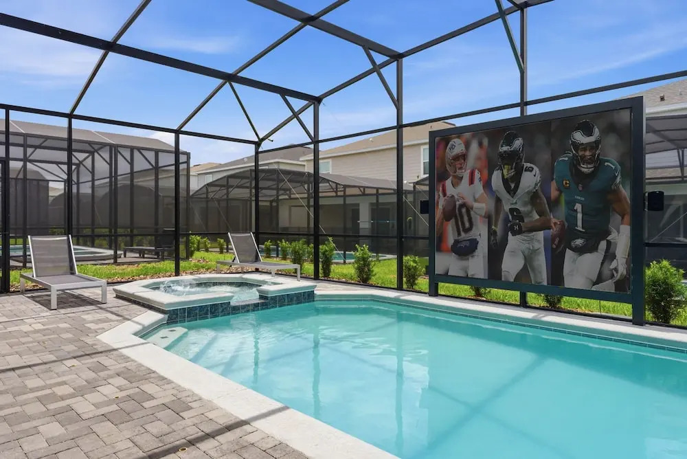 Unique Luxury Villa Pool Games and Themed Beds