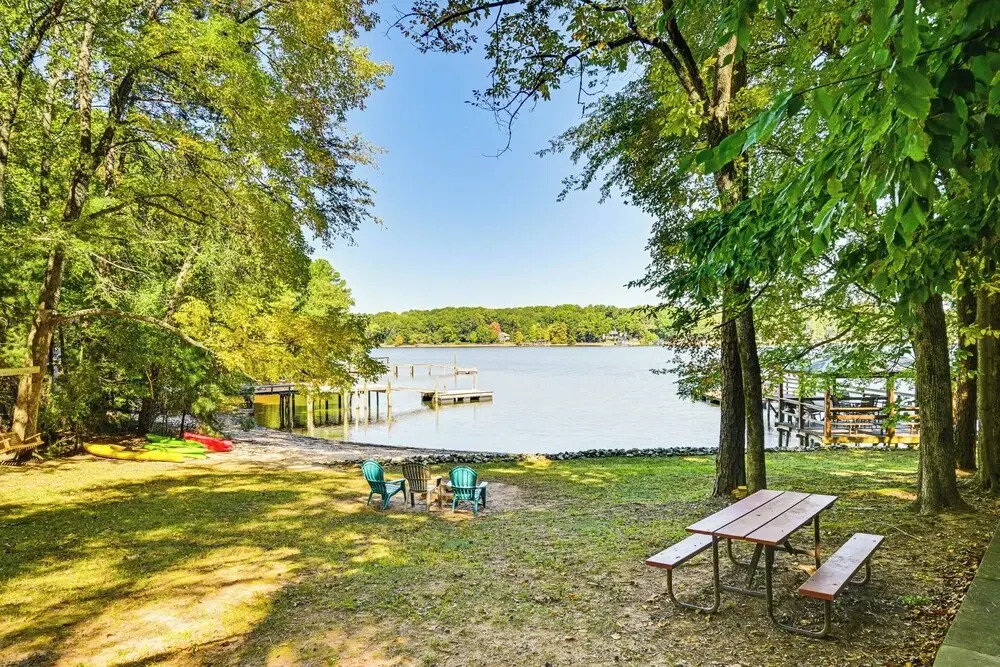 Private Dock & Beach! Lake Norman Cottage Hideaway