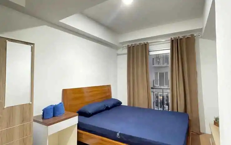 Comfy Studio Apartment at Grand Asia Afrika By Travelio
