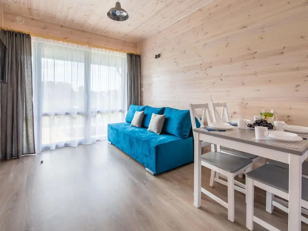 Wooden House Near Vistula Lagoon