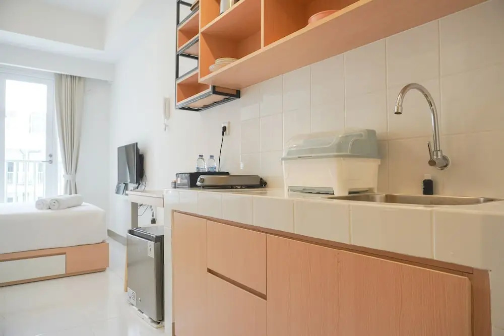 Cozy Stay Studio at 39th Floor Tokyo Riverside PIK 2 Apartment By Travelio