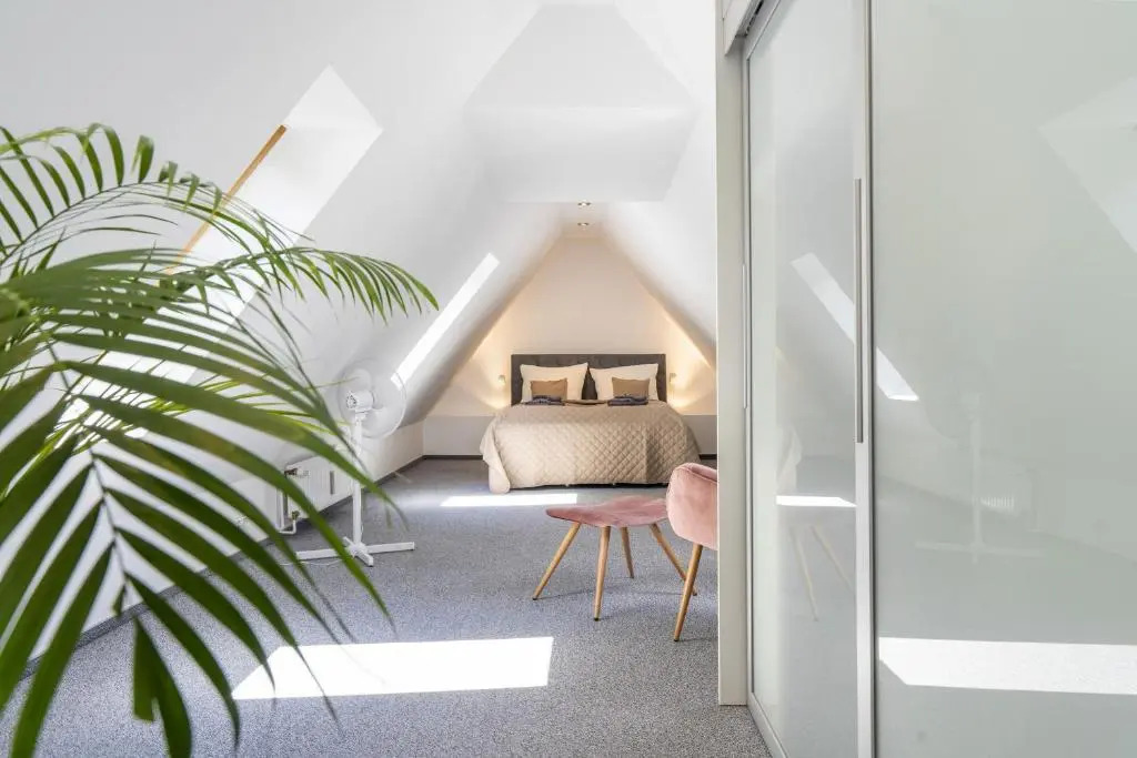 Gartenblick Apartment-Terrasse-Parkplatz- Waschmaschine-Garten
