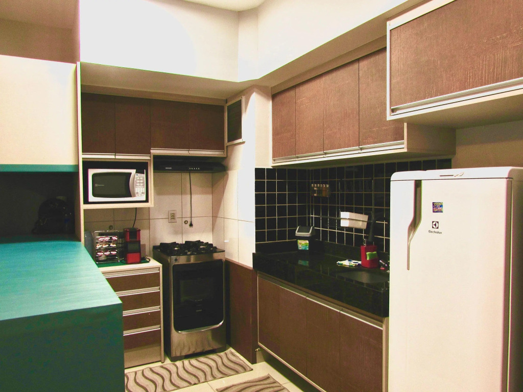 Apartamento com piscina e academia