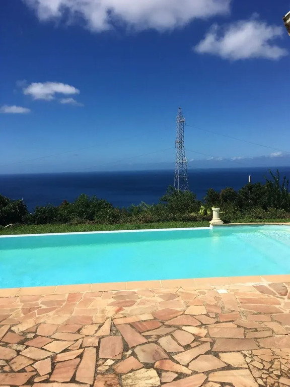 Apartment With 3 Bedrooms in Le Carbet, With Wonderful sea View, Pool