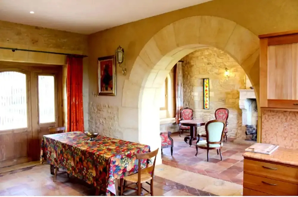 House With 4 Bedrooms in Saint-cybranet, With Pool Access, Furnished G
