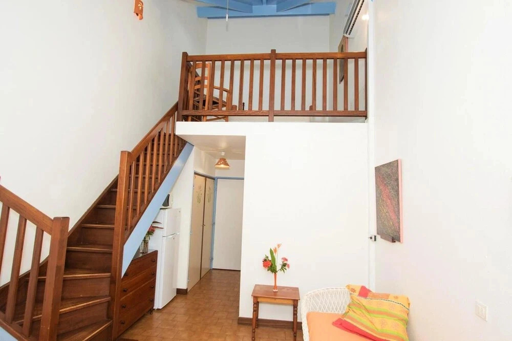 Studio in Sainte-Anne, with Wonderful City View, Pool Access And Furnished Terrace - 310M From the Beach