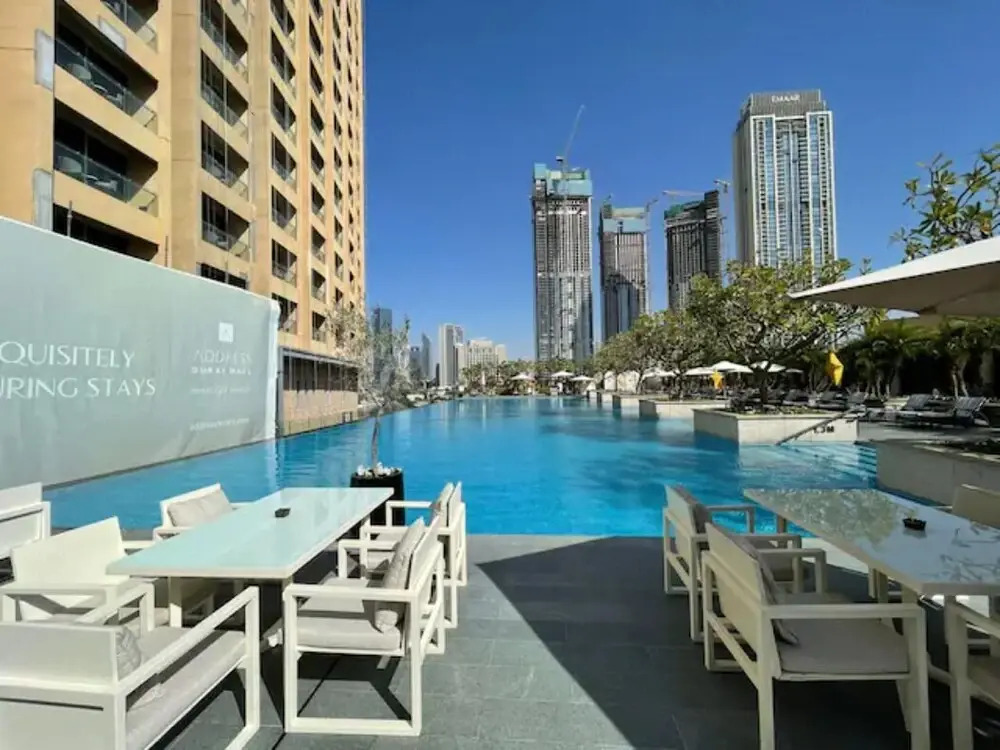 SuperHost - Spacious Studio With Direct Burj Khalifa View I Address Dubai Mall