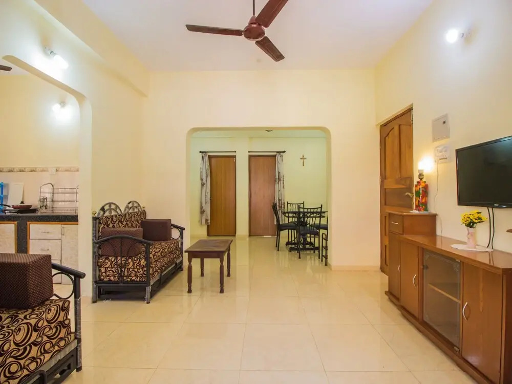 OYO 12029 Home 2BHK With Pool Betalbatim Beach