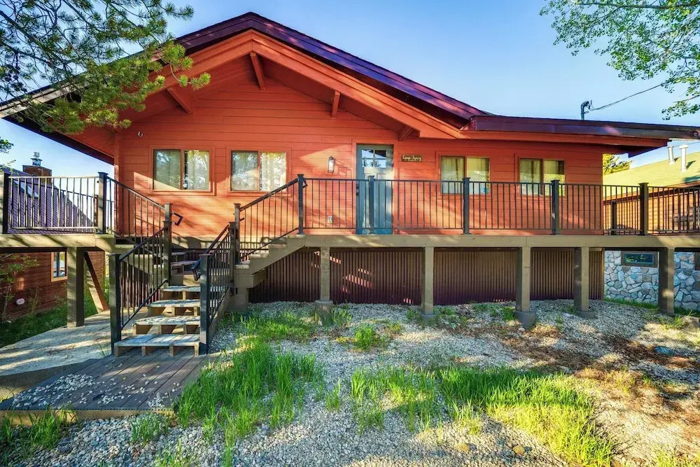 Hot Tub & Mtn Views: Waterfront Grand Lake Cabin