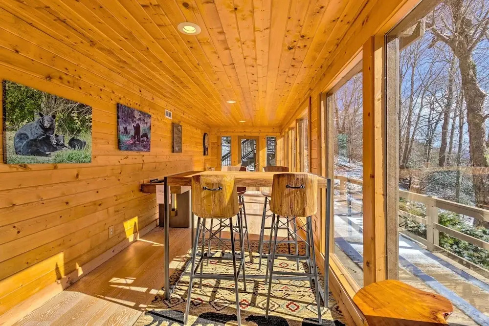 Golf, Sauna, Creek: Spectacular Smoky Mtn-view Gem