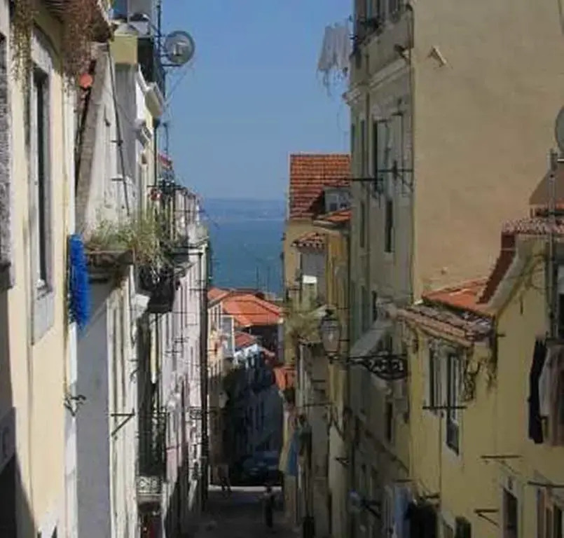 Typical Lisbon center