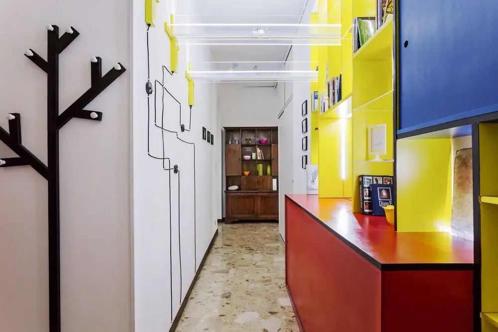 Mondrian Apartment in Milan