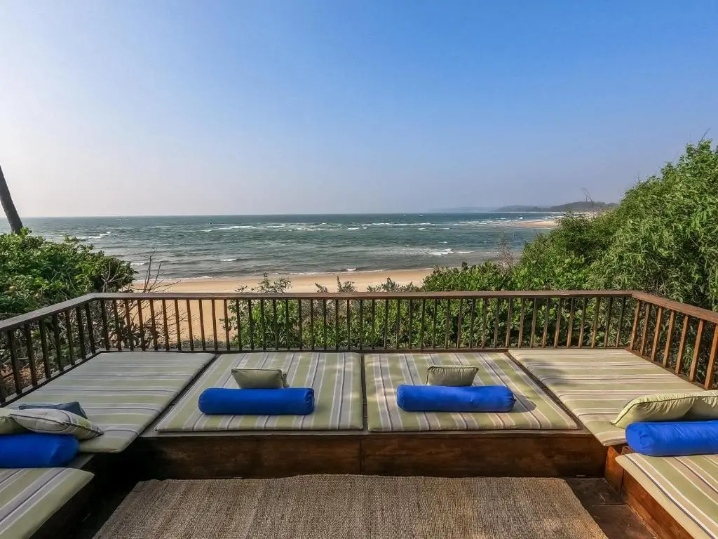 SaffronStays Stella Maris Beach House - 5BR pet-friendly beachfront estate with yoga pavilion, luxury tents & private Redi Beach access