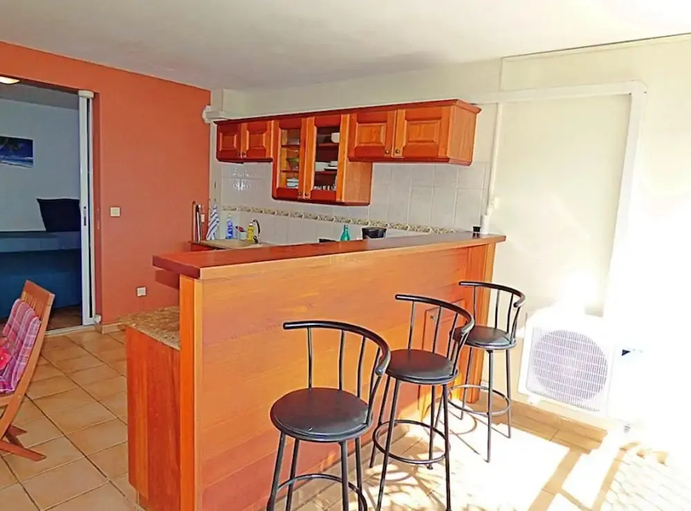 Studio in Les Trois-îlets, With Wonderful City View, Balcony and Wifi - 80 m From the Beach