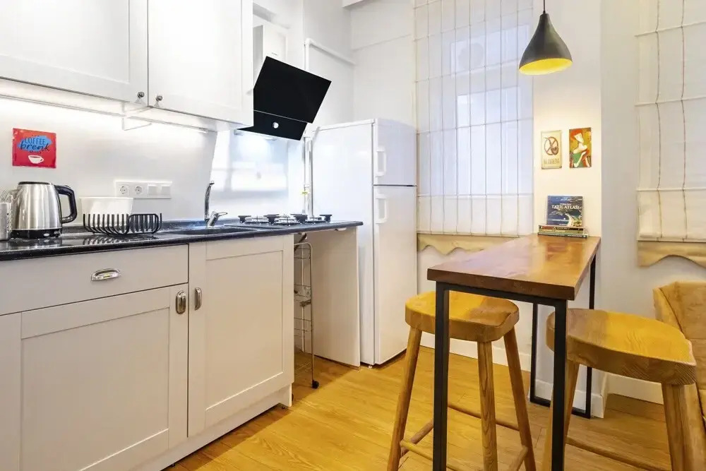 Central Flat With Backyard in Besiktas