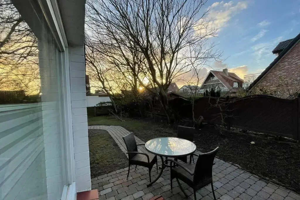 Schickes Sylt Apartment in Westerland mit Garten nahe Strand