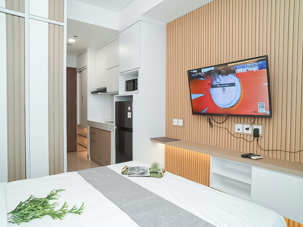 Japandi Style Studio Apartment At B Residence Grogol