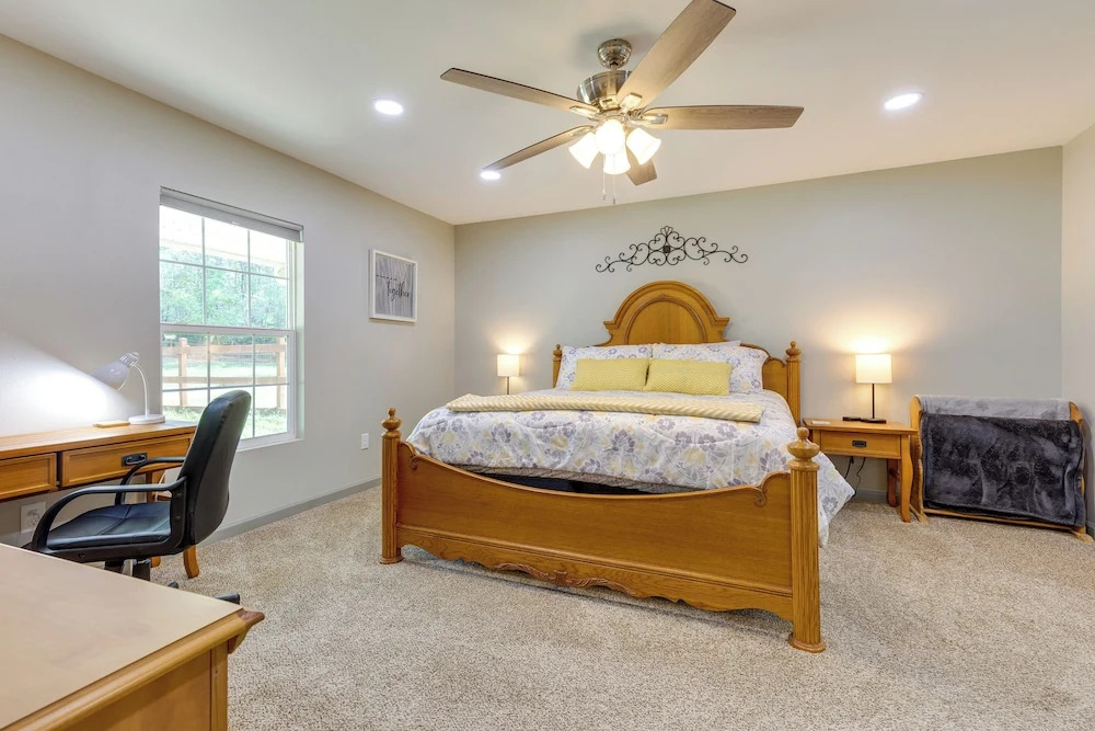 Rural Retreat w/ Covered Porch Near Jackson