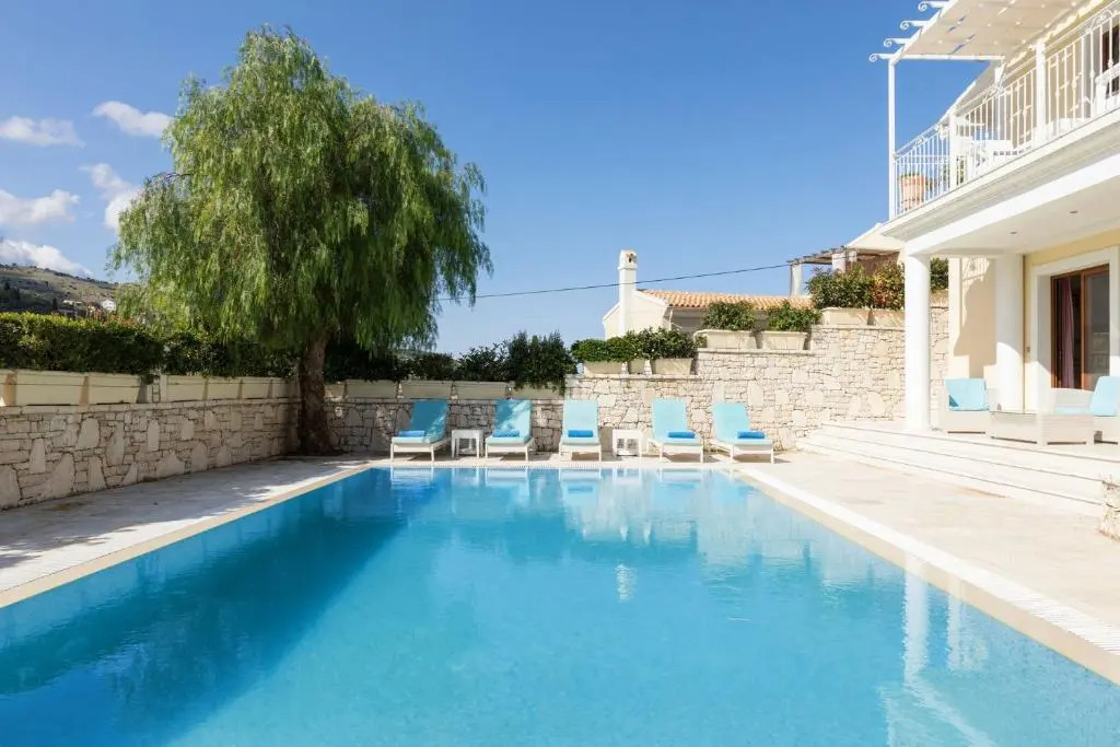 Kassiopi View Villas-Corfu-Villa Eleni,4 bedrooms,large private pool,prime location