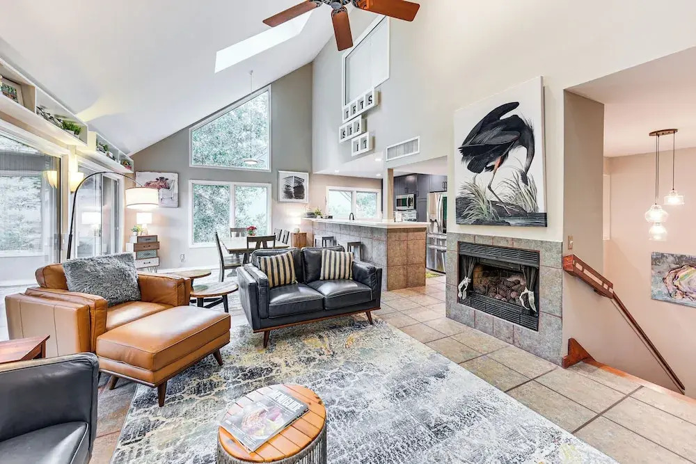 Walk to Beach: Unique Sea Pines Getaway!