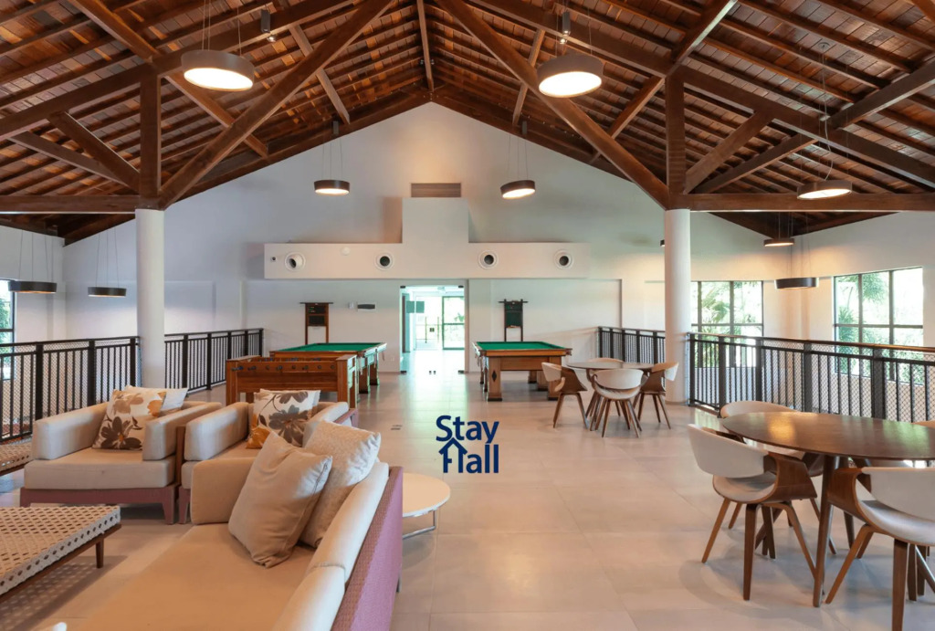 Flat Luxo-Beach Class-Piscina-Beira-Mar- SH042
