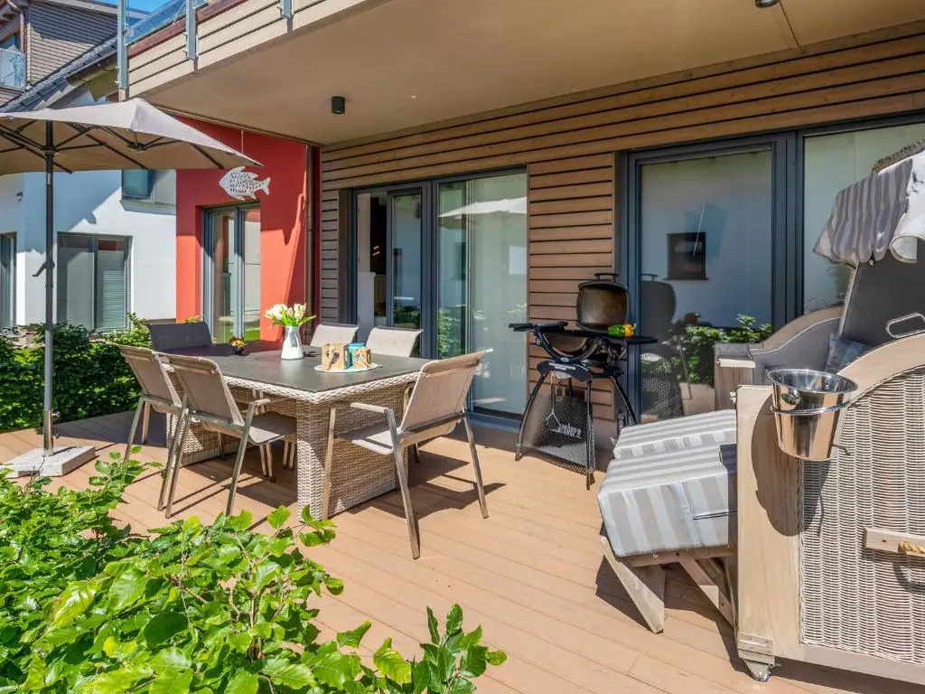 Haus Ostseewind - Strandwiese Zingst Suite Windrose - Ferienanlage Strandwiese