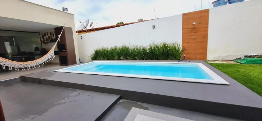 Casa terréa da Praia de Taperapuan, 3 suítes com banheira