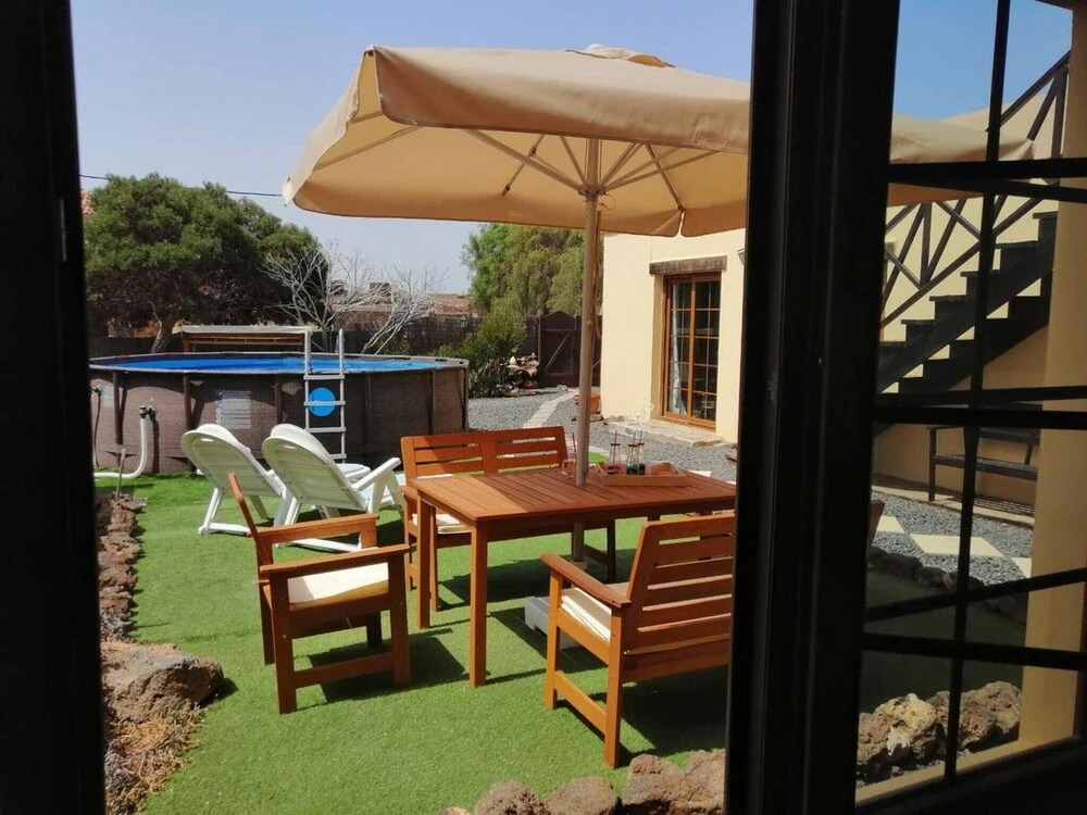 Apartment With one Bedroom in La Oliva, With Pool Access, Terrace and Wifi