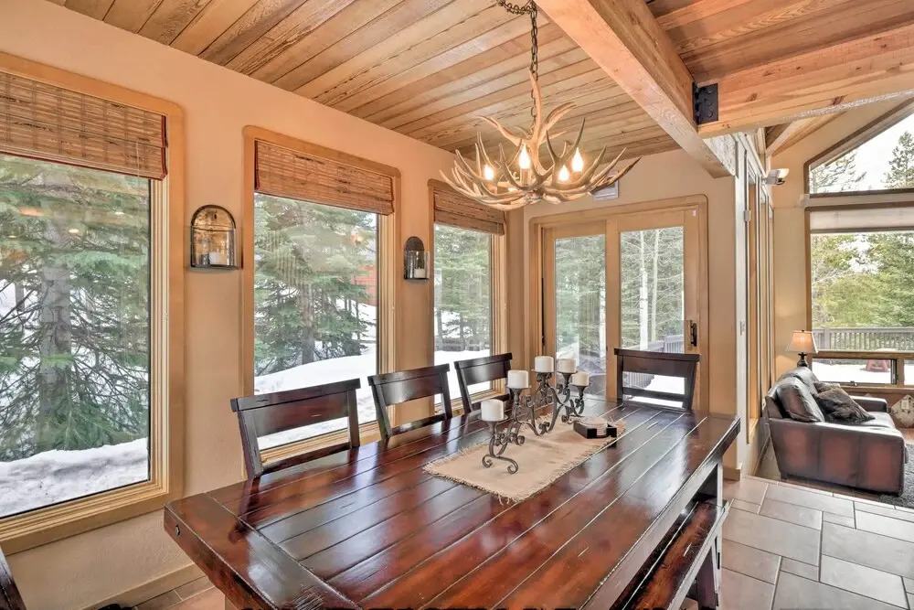 Snowshoe & Ski: Home w/ Mtn-view Deck in Breck!