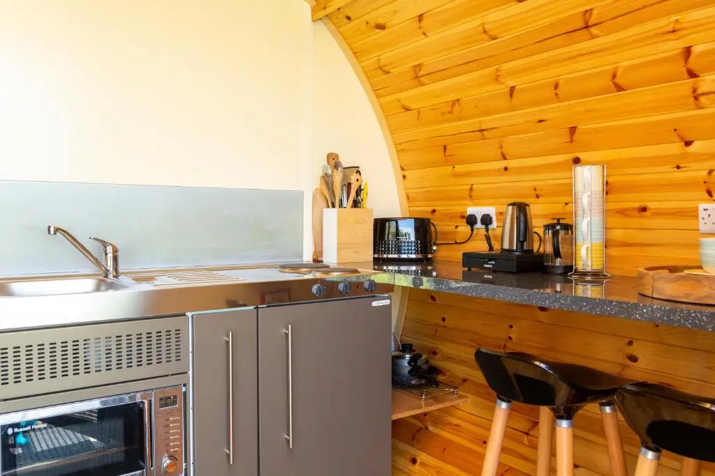 Fell View Park Escape Pods with hot tubs